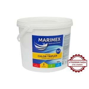 Marimex Marimex Chlor Triplex 3v1  4,6kg  - sada 2 ks - 19900031