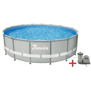 Marimex Bazén Florida Premium Grey 4,88x1,22 m s kartušovou filtrací - 10340032