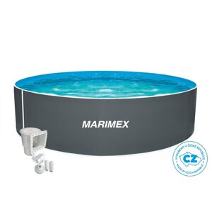 Marimex Bazén Orlando 3,05x0,91 m s příslušenstvím - motiv šedý - 10303042