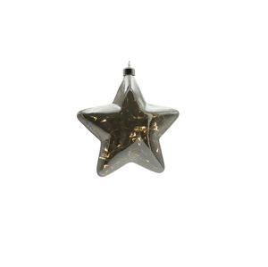 Marimex hvězda maxi Stříbrná Crystal (18000321)