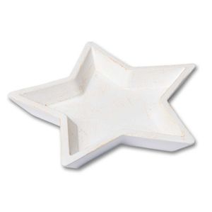  Miska hvězda - krémová - 18000348