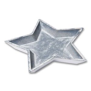  Miska hvězda - šedá - 18000349