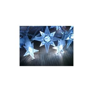  Řetěz s hvězdami 40 LED - modrá - 18000049