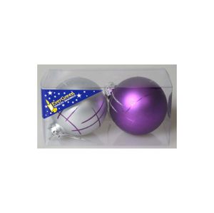 Marimex Vánoční koule 8 cm, sada 3 - 18000241
