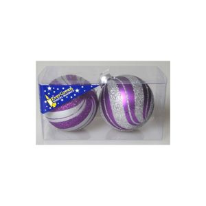 Marimex Vánoční koule 8 cm, sada 4 - 18000242