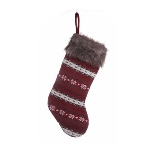 Marimex Závěsná ponožka - červená - 180003381